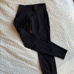 Lululemon leggings with mesh detailing
